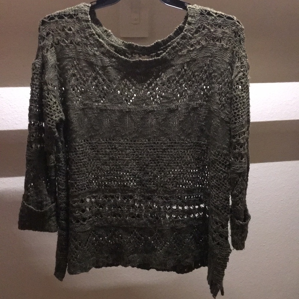 Honeylee Forest Green Sweater